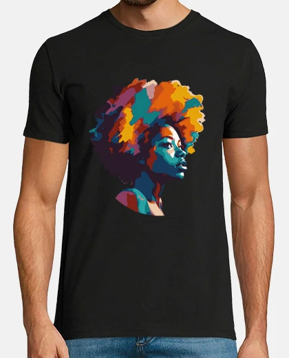 T-shirt africano, taglio afro, affermazione di, danza africana, balletto, troupe, cucina,