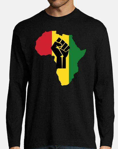 Tee-shirt afrique rasta revolution