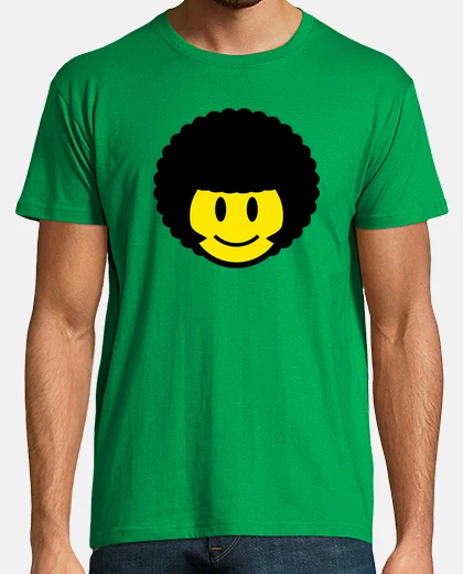 Camiseta Afro Smiley