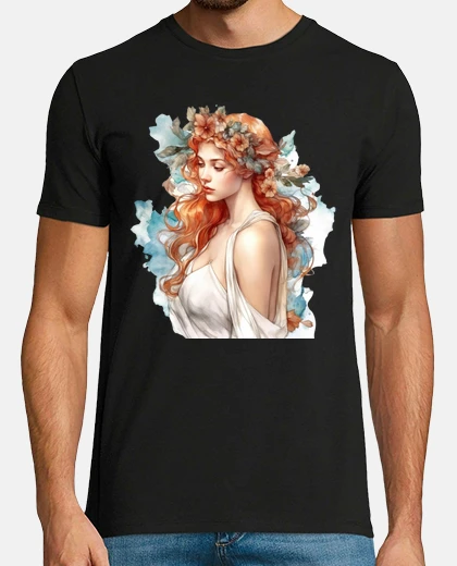 T-shirt afrodite dea amore venere