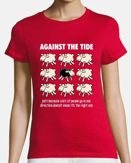 T-shirt Against the Tide
