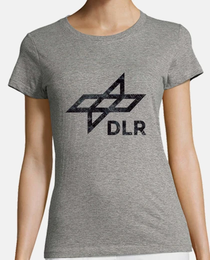 Tee-shirt agence spatiale allemande - noir vintag