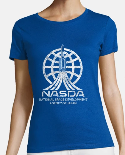 Tee-shirt agence spatiale nasda japan - blanc