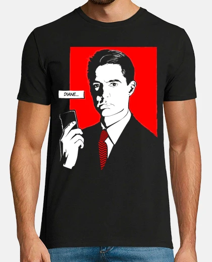 T-shirt agente cooper (picchi separati)