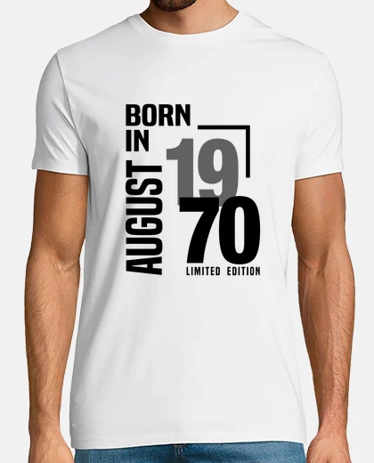 T-shirt agosto 1970