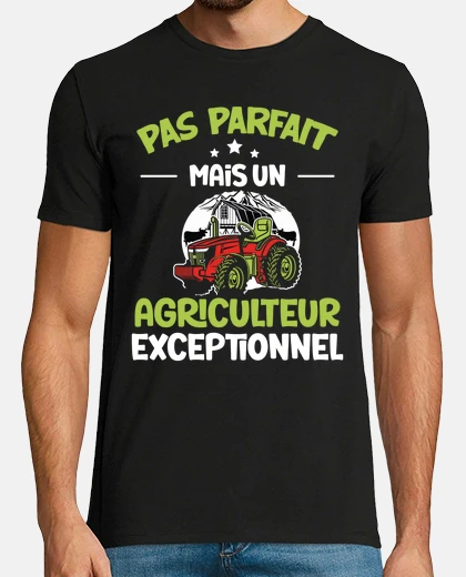 Tee-shirt Agriculteur Fermier Paysan Idée Cadeau