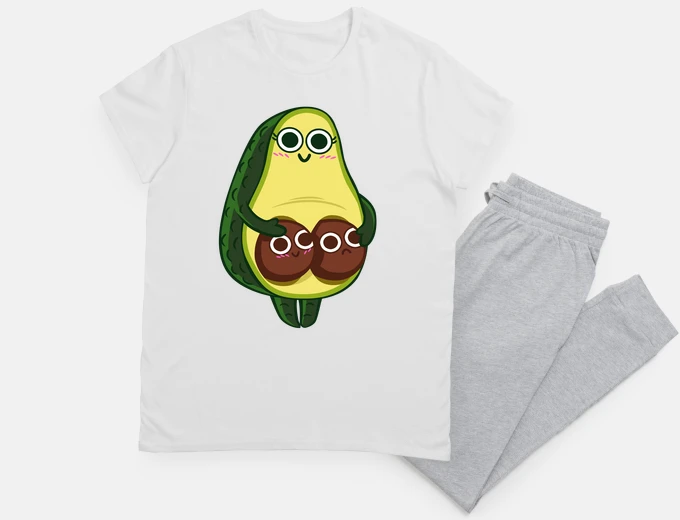 Pijama Aguacate con gemelos