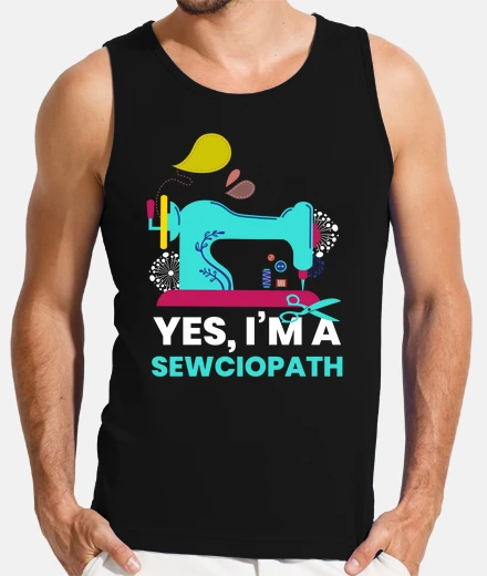 Camiseta aguja de modista costurera sewciopath