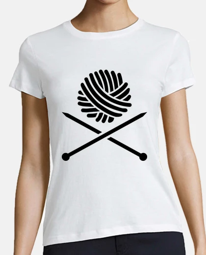 Playera agujas de tejer lana