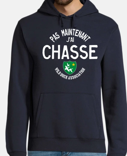Sudadera ahora no tengo cazar