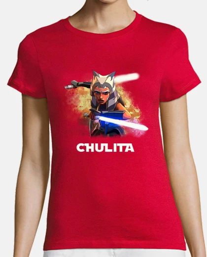 Playera Ahsoka Tano, chulita