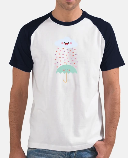 Tee-shirt aime la pluie