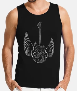 aime la musique ailes de guitare