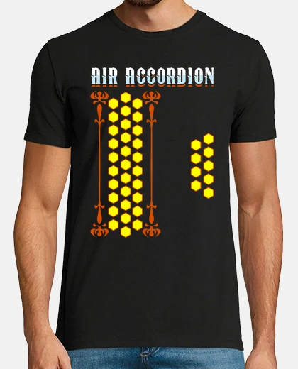Tee-shirt air accordéon accordéon instrument musique concerts humour