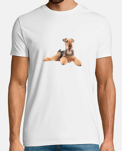 Tee-shirt airedale terrier