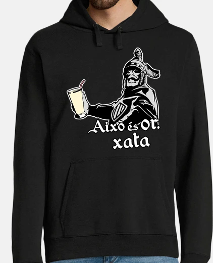 Sudadera Això és or, xata - Jaume I