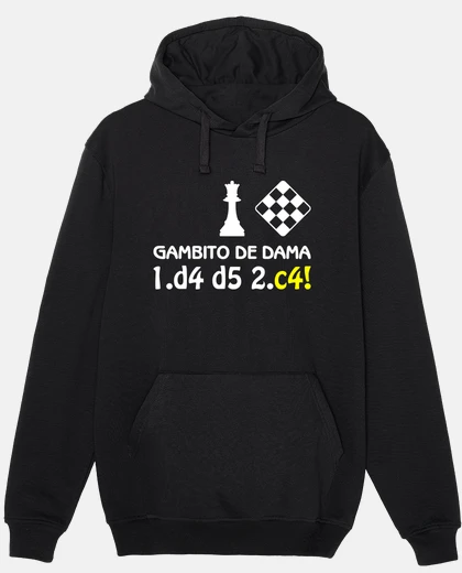 Sudadera Ajedrez - Gambito de Dama 2