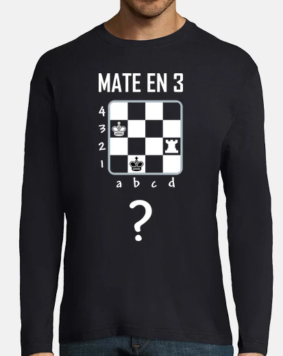 Playera Ajedrez - Mate en 3
