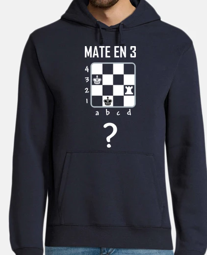 Sudadera Ajedrez - Mate en 3