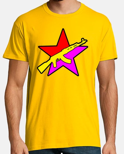 Tee-shirt ak47 étoile républicaine tricolore