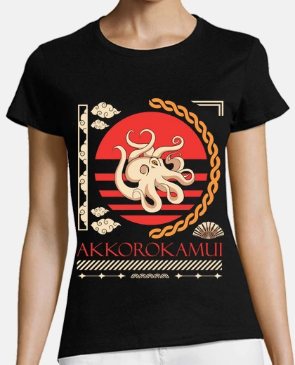 Tee-shirt akkorokamui japon pieuvre