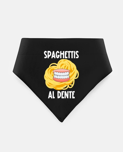 Mascotas al dente spaghetti