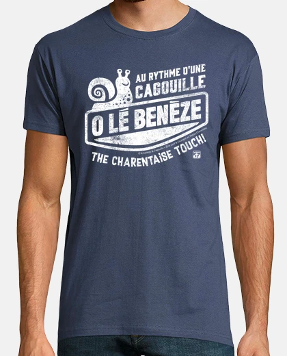 T-shirt al rythme cagouille (lumaca)