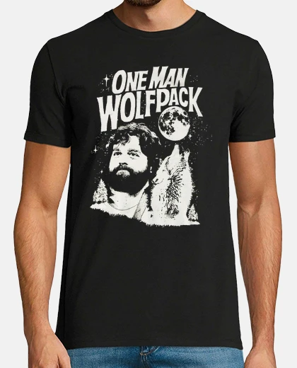 Tee-shirt Alan Garner - One Man, Wolf Pack (Very Bad Trip)