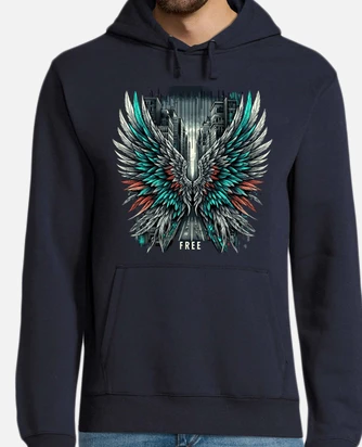 Sudadera alas de libertad liberate laTostadora