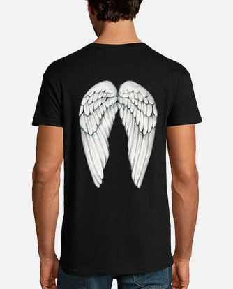 Camisetas con alas de angel en store la espalda