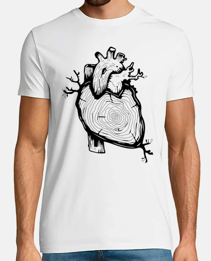 T-shirt albero del cuore