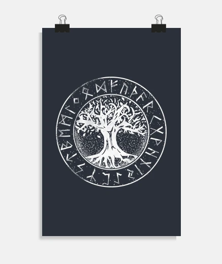 Poster albero vi king os