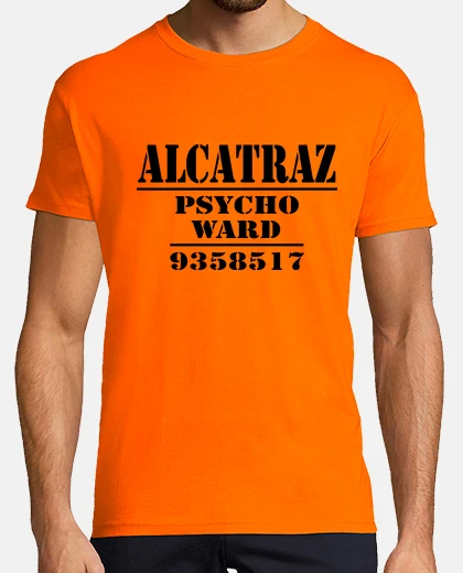 Playera Alcatraz psycho ward