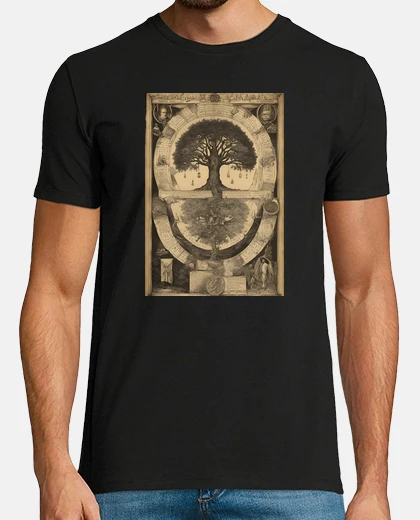 Playera alchemical tree of life