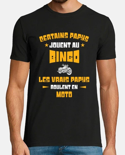 T-shirt alcuni nonni giocano a bingo t-shirt mo