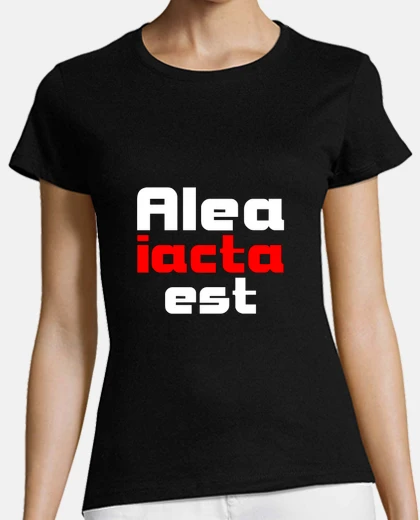 Playera Alea iacta est m
