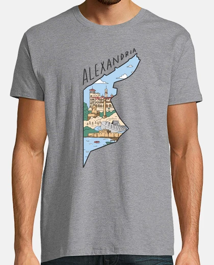Camiseta Alejandría en Egipto África