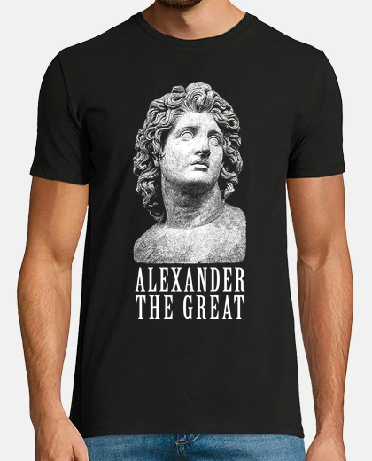 Camiseta Alejandro el Grande antigua Grecia