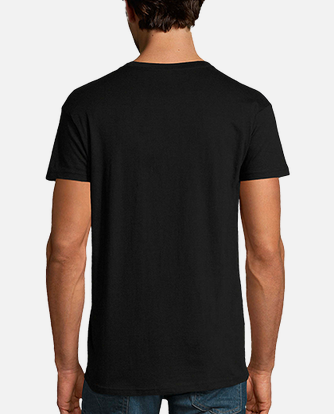 Camiseta negra para hombre estampado blanco y rojo Me hace el favor y le  baja al tonito