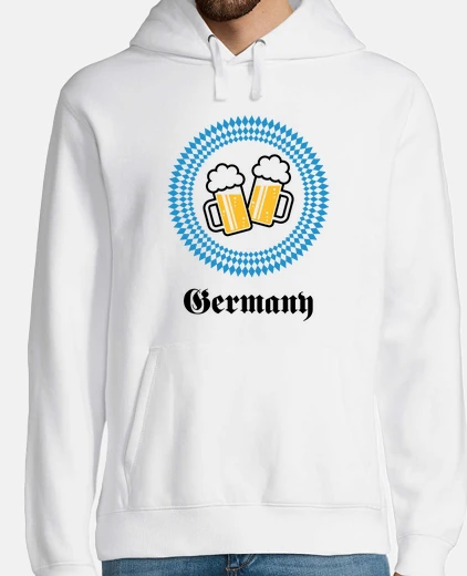 Sudadera Alemania dos cervezas - Oktoberfest