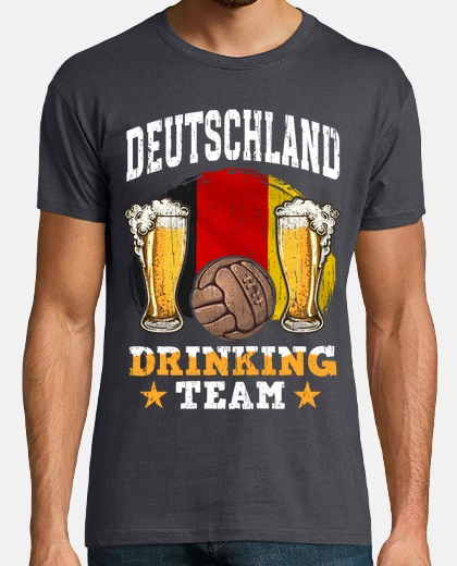 Camiseta Alemania Drinking Team Fútbol Cerveza