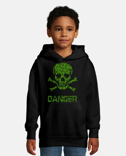 Vêtements alerte de danger binaire