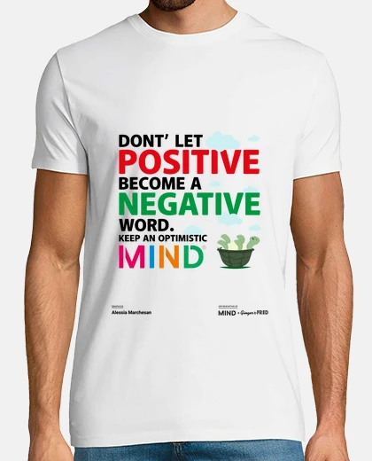 T-shirt AlessiaMarchesan - OPTIMISTIC MIND