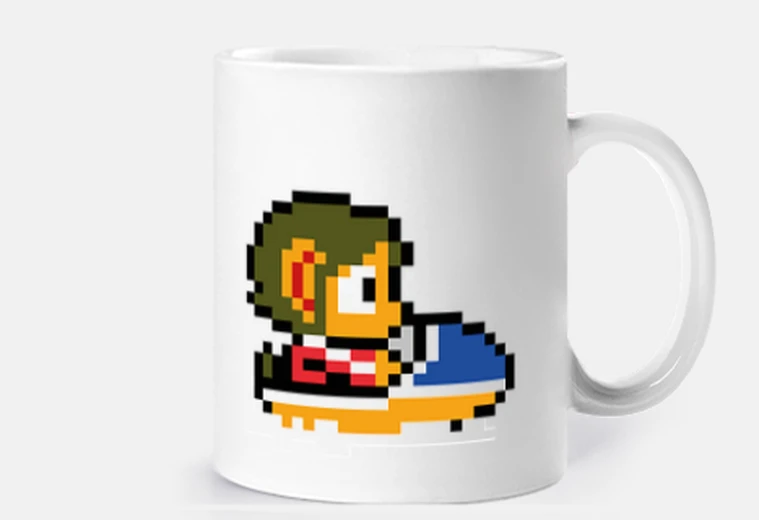 Mug alex kidd pixel navire suisi