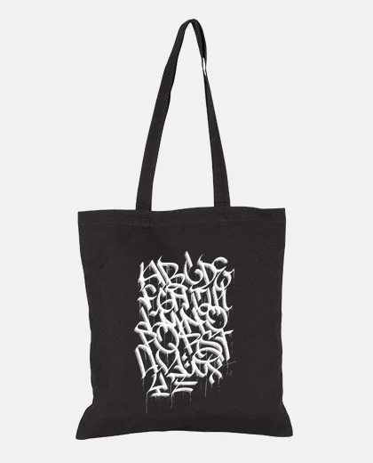 Borsa alfabeto dei graffiti