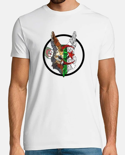 Tee-shirt Algérie fennec rétro vintage pixel