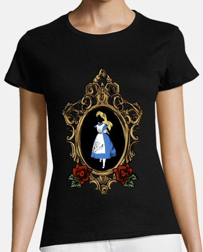 Tee-shirt alice à travers le miroir
