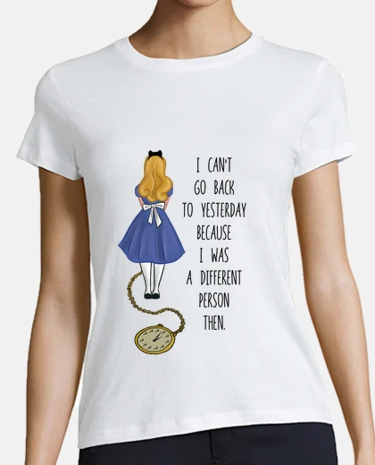 Tee-shirt alice au pays des merveilles