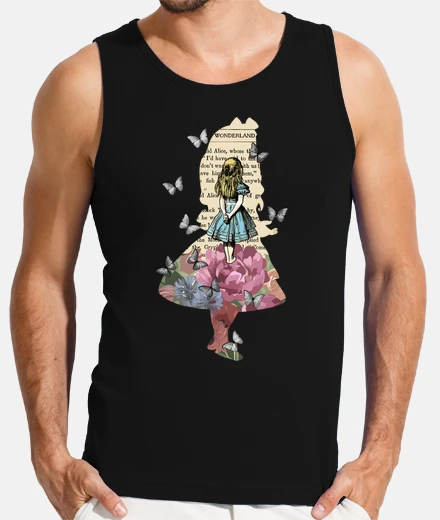 Tee-shirt Alice au pays des merveilles jardin mag