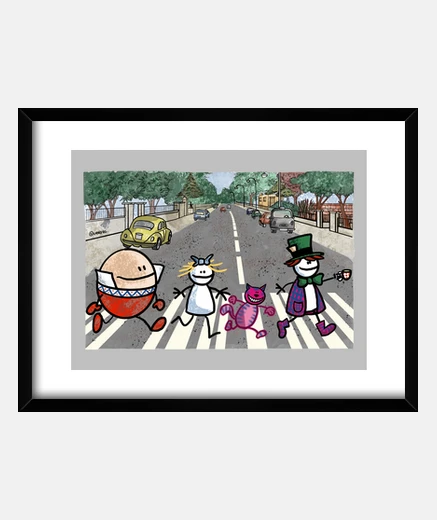 Framed alice road